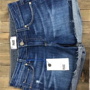 NWT Paige Jimmy Jimmy Boyfriend Short
